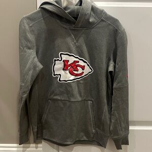 Gray Hoodie with KC Logo